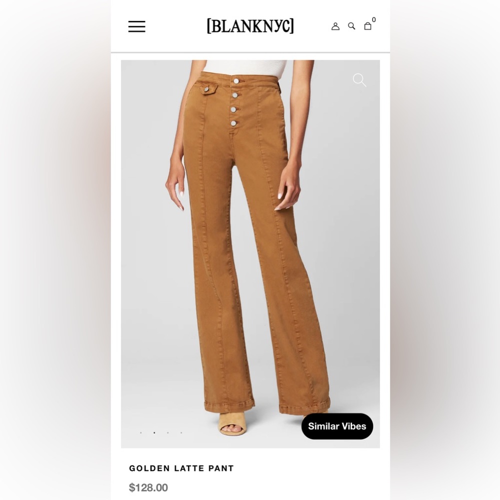 Blank NYC GOLDEN LATTE PANT